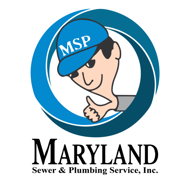 md sewer and plumbing logo