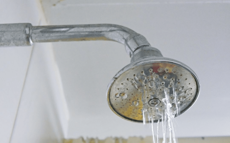 A Faulty shower head