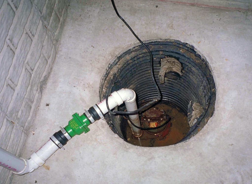 sump pump not working